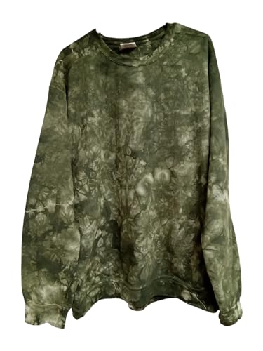 Comfort Colors Men's Crewneck Sweatshirt, Style 1566 (Ivy Vat, X-Large)