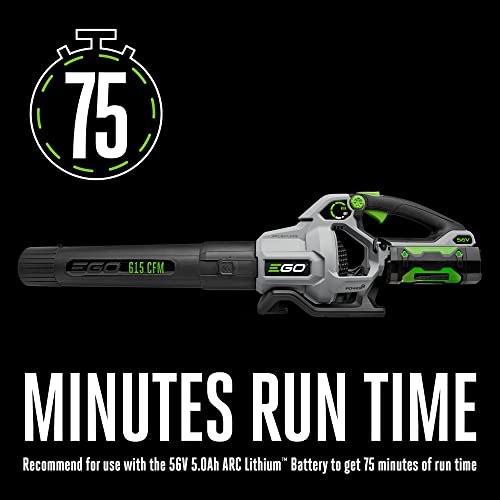 Ego Power+ LB6150 615 Cfm Variable-Speed 56-Volt Lithium-Ion Cordless Leaf Blower thumb #3