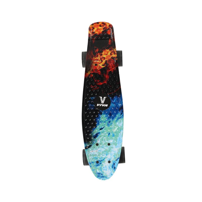 See full amazon price history chart for VIVA Skateboard Junior with Flash Colorful Lights on Wheels(Multicolor) VIVA Skateboard Junior with Flash Colorful Lights on Wheels(Multicolor) (B0B49KM3M1) Amazon Price History, Amazon Price Tracker
