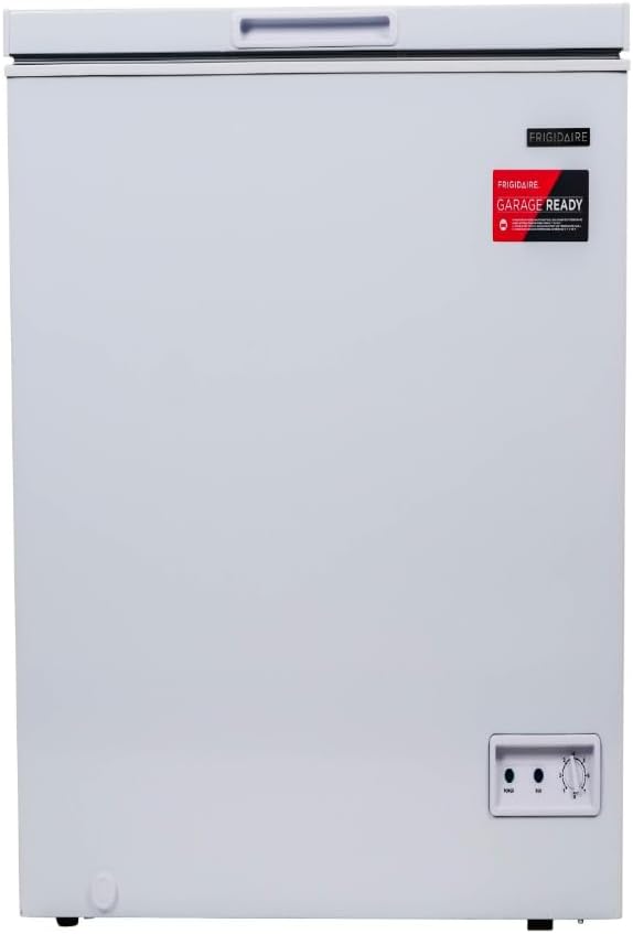 Front view of ARCTIC CHEF Chest Freezer showing external controls