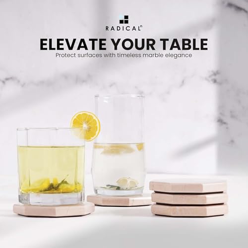 Radicaln Marble Coasters Star