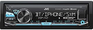 JVC KD-X340BTS Single-Din Car Digital Media Bluetooth Receiver, USB/AUX/SiriusXM