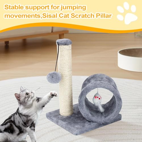 Arbre à chat escalade exercice et griffoir interactif pour chat avec terriers de repos - 4