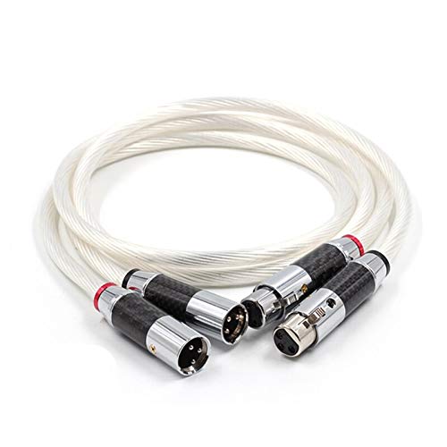 Amazon.com: HiFi Pair XLR Cable Pure 7N OCC Silver-Plated Audio