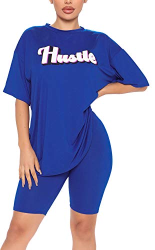 Sportswear Set Two Piece Outfits For Women Short Sleeve T-Shirts Bodycon Sports Suit Outfit Tracksuit Jumpsuits