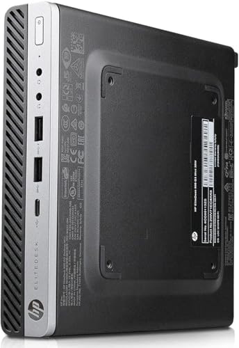 HP 800 G3 MINI PC Computer Desktop, Windows 11 Pro + Office 2021, Intel Core i5-6500 Ram 16GB DDR4 256GB (Ricondizionato) mini i5 16GB 240GB