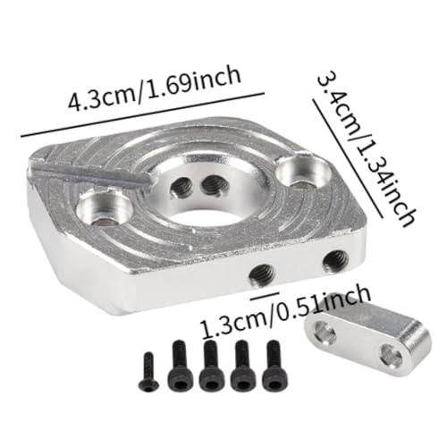 1/5 Rc Motor Plates,Sliding Motor Plate for ARRMA KRATON 8S Monster Truck Fits Hobbywing EzRun 5687 5690 Castle 2028 2217