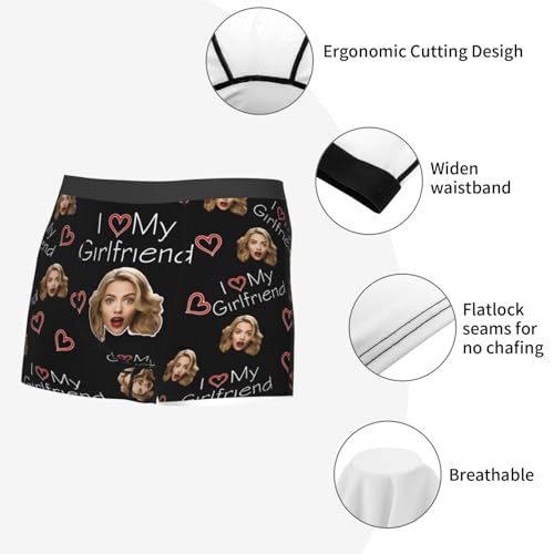 Custom Underwear Custom Boxers with Face for Boyfriend Personalized Boxers for Men Customized Gifts Size S-2XL4