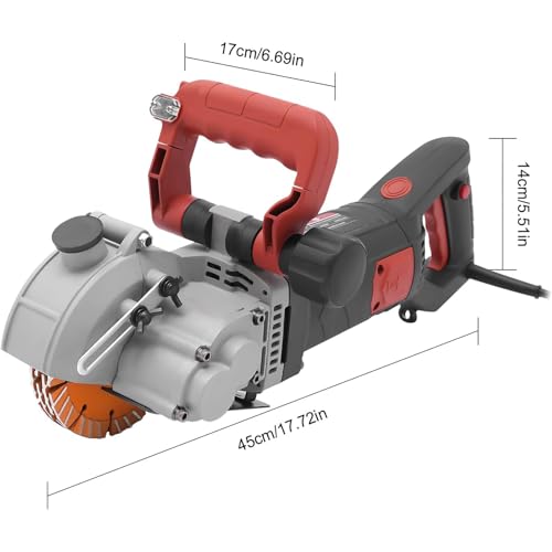 Rainureuse murale 4800W pour couper le béton sans dévier - 3