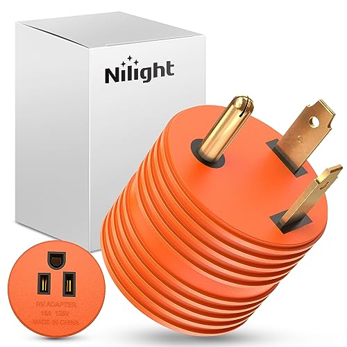 Nilight 30 Amp to 15 Amp RV Adapter