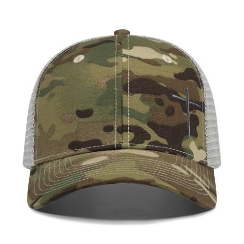 Image of Christian Hats for Men Women,Jesus Cross Hat Christian Religious Gifts for Birthday /Christmas