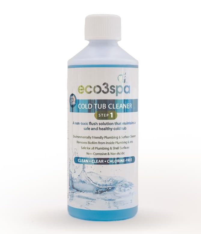 eco3spaStep 1 Cold Tub & Ice Bath Surface & Plumbing Cleaner