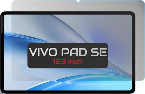 Image of Privacy Anti Peep Matte Screen Guard Compatible With Vivo Pad SE (12.3 Inch Tablet) Anti Spy Blue Light Block Screenguard Not a Tempered Glass Screen Protector