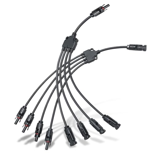 ECO-WORTHY Solar Y-Branch PV Adapter 1-to-4 M/FFFF & F/MMMM