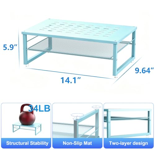 Image of gianotter 2-Tier Metal Monitor Stand Riser