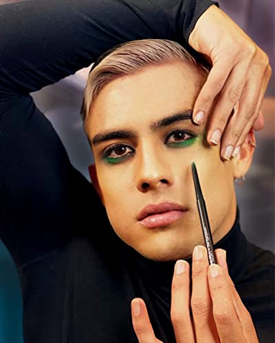 Muba Cosmetics Eye Pencil “Venom” - Waterproof Eyeliner Pencil, Long Lasting Eye Liner Pencils For Eye Makeup - No Budge Under Eye Pencil Eyeliner, Creamy Eye Pencils, Eyeliner Pencils For Precise Finish -Green #TOP1