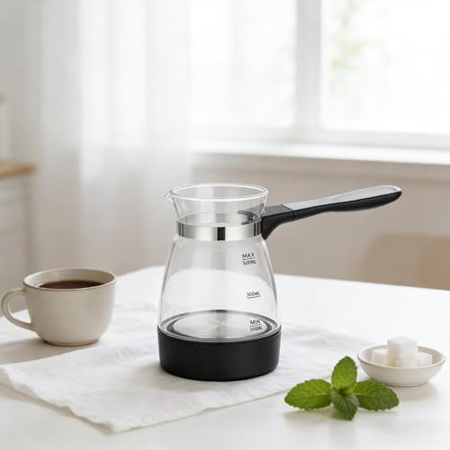 Image of Electric Turkish Coffee Pot Anti Scald Coffee Maker for RV Office Restaurant| Kitchen, Dining & Bar | Small Kitchen Appliances | Coffee & Tea Makers | Percolators & Moka Pots