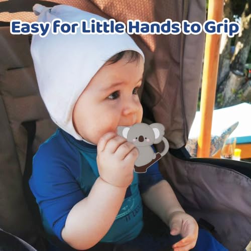 Image of Baby Silicone Koala Teether,Sensory Chew Toys