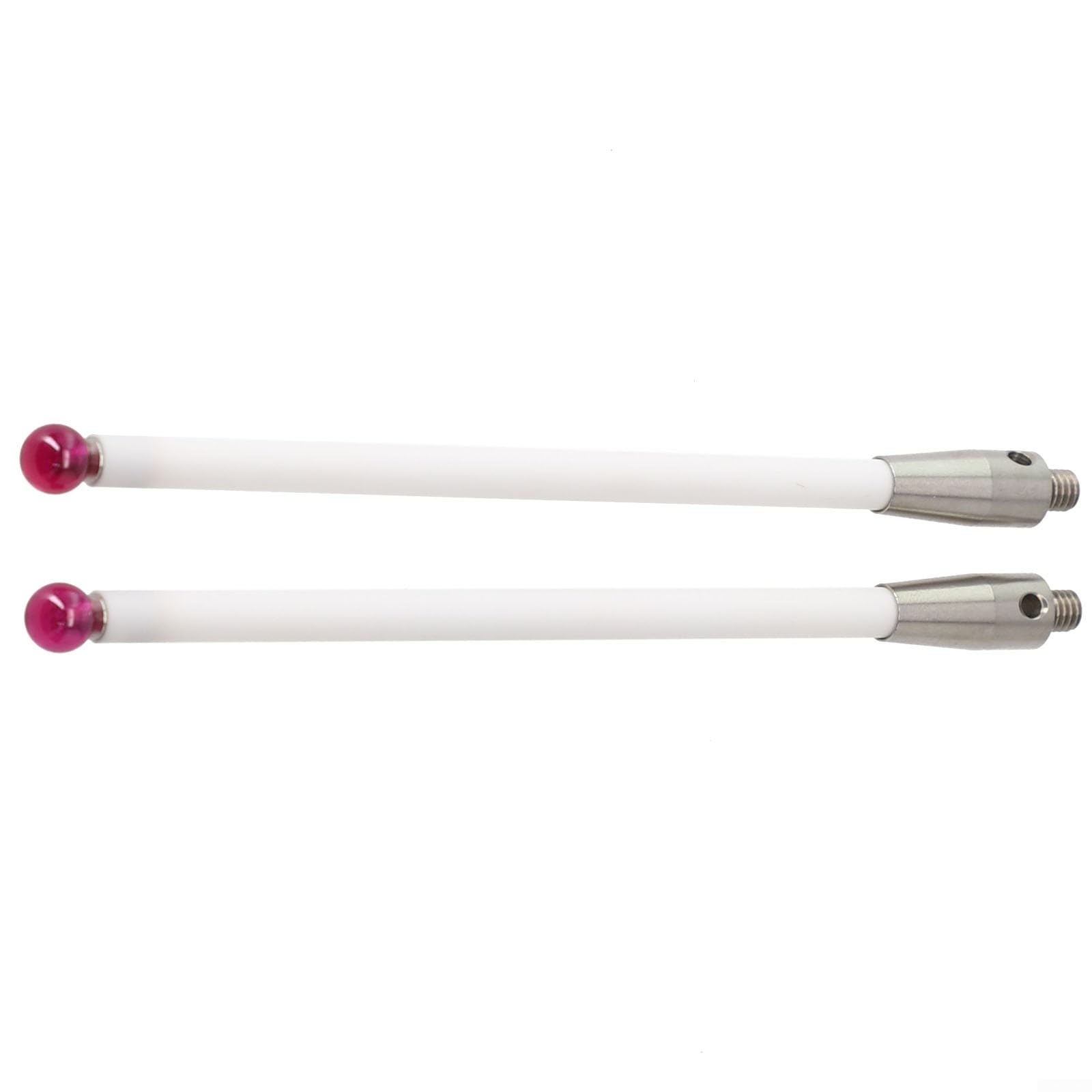 2 Stück Taststift Für Renishaw A-5000-3712 CMM, Messsonde Taststift 100Mm, Keramikschaft 6Mm, Rubinkugel Spitze, Hochpräzise Koordinatenmessgerät Sonde, Koordinatenmessmaschine Taster