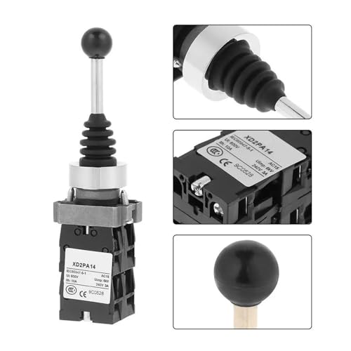 Commutateur de joystick XD2-PA14 autobloquant à levier - 3