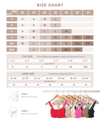 Image of Lover-Beauty Bralettes for Women Wireless Stretch Unlined Everyday Bra