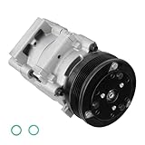 Air Conditioning Compressor and A/C Clutch for Ford Taurus 3.0L 2001 2002 2003 2004 2005 2006 2007, Mercury Sable 3.0L 2001 2002 2003 2004 2005, 6511475 10103090