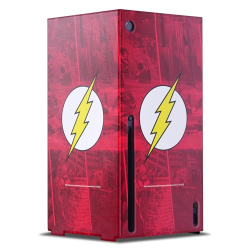 Sticker Xbox Series X Flash pour setup gaming - Décoration salon geek et geekette DC Comics