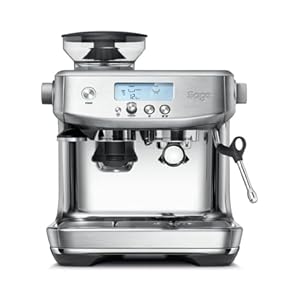 Sage – The Barista Pro, Bean to Cup Coffee Machine with Grinder and Milk Frother, Brushed Stainless Steel
