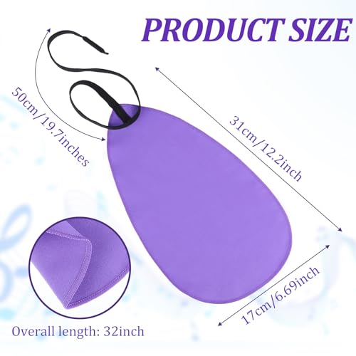 image for Sorcristy 2 PCS Clarinet Swab Cloth Cleaner, Effectively Clean Dirt, C