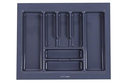 Image of Heavy PVC Cutlery Tray Organizer, Stylish Cutlery Tray for Kitchen Basket (25x18.5 Inch)