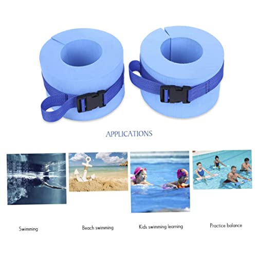 Brazaletes Inflables para Natación Azul Set 2 miniatura 3