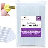 SUNFATT Full Size Hot Glue Sticks,(30 Pcs) 8