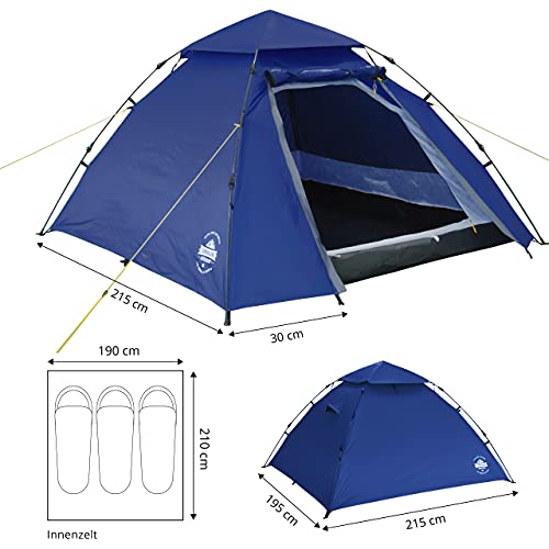 Lumaland Camping Pop Up 3 Person Tent - Image 4