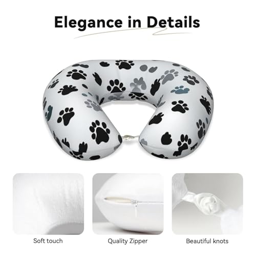 Almohada de espuma viscoelástica para viaje tamaño único miniatura 4