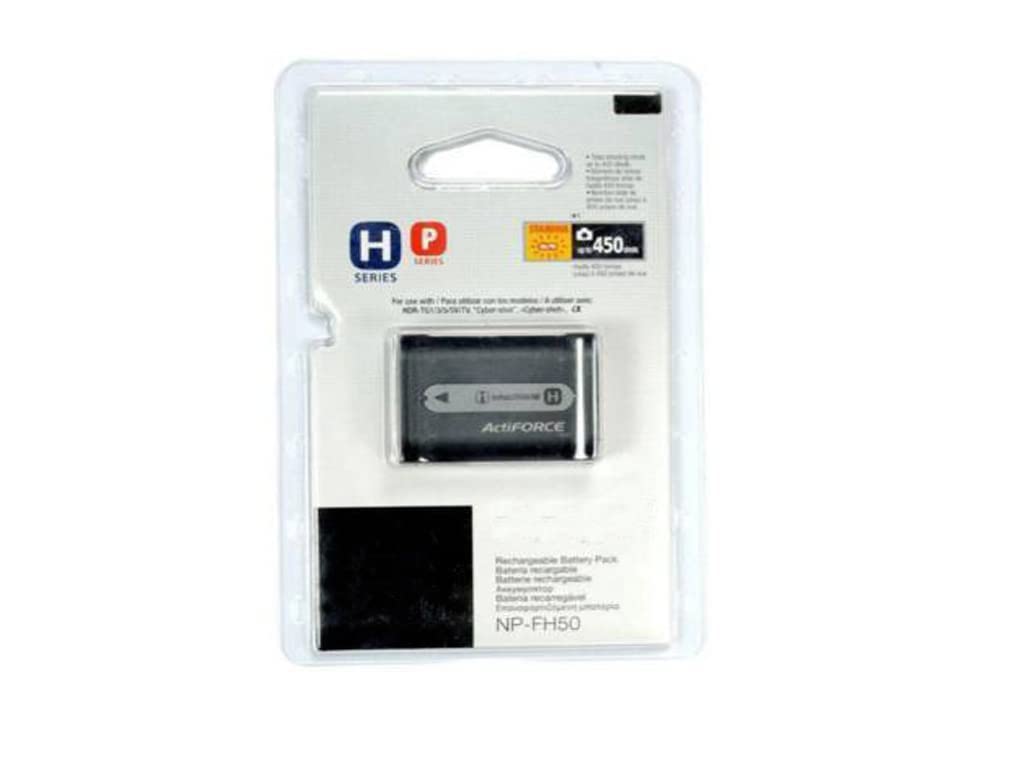 NP-FH50 Rechargeable Lithium-Ion Camera Battery Pack Compatible with Sony Alpha DSLR-A230 DSLR-A290 DSLR-A330 DSLR-A380 DSLR-A390 Digital SLR Camera Battery