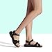 DREAM PAIRS Women's Athletic Sport Sandals Hiking Sandal Black Size 7.5 M US QDL19001L