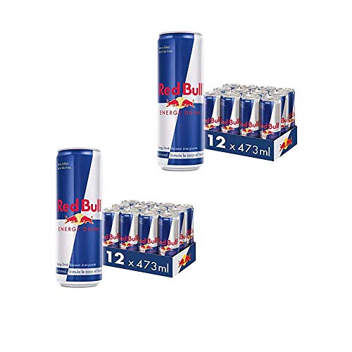 Energético Red Bull Energy Drink, 473 ml ( 24 Latas )