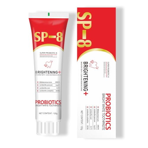 VYIBPDY SP-8 Pasta de Dientes Probiótica Sin Fluor Mantiene la Brecha Limpia y Fresca durante un Tiempo Largo Cuidado Bucal