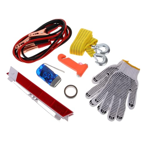 PRETYZOOM Car Roadside Emergency Tool Kit for Vehicle Tool for Automobile for Car Breakdown Survival