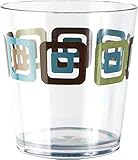 Corelle Coordinates Squared 14 Ounce Acrylic Glasses, Set of 6