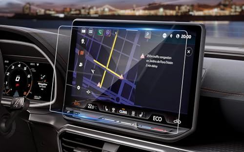 Éviter les rayures sur l'écran Cupra Formentor 2025 avec ce verre trempé 12.9"