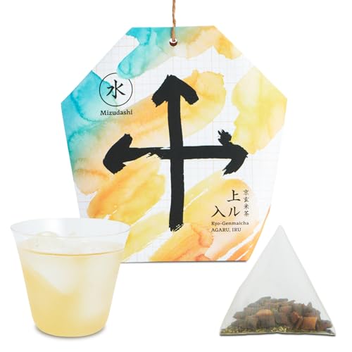 京玄米茶・上ル入ル 水出し １２個入 玄米茶 ティーバッグ (水出しほうじ茶 12パック) 28695（Amazon）