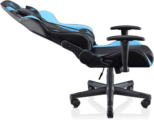 VALK Nyx - Silla Gaming, Silla Gamer, Reclinable 160º, Reposabrazos 2D, Transpirable, Ergonómica, Silla Escritorio Silla Oficina, Azul