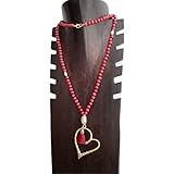 colgante corazon dorado Se envía envuelto para regalo