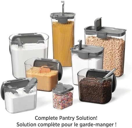 Starfrit PROKEEPER Brown Sugar Container with Terracotta Disk - Graduated Measurements - 2.5LB/1.1KG - Airtight — view 6