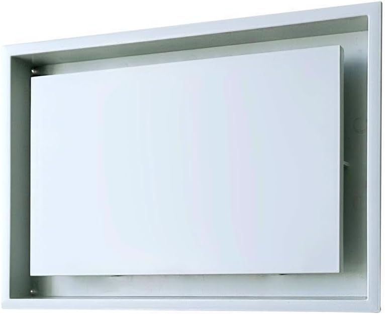 ARIA VENT 10-3/4 in. H X 14-15/16 in. W Satin White ABS Plastic Wall/Ceiling Air Vent Return