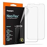 Spigen NeoFlex LG V30 Screen Protector [ Flexible Film ] [ Case Friendly ] for LG V30 (Pack of 2)