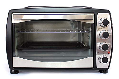 Horno Eléctrico Super Flama 30 Litros con 2 Quemadores de Plato | Bodega  Aurrera en línea