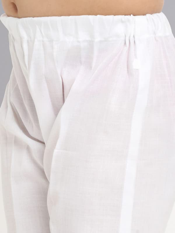 Image of Traditional Ethnic Wear Cotton Kurta Pyjama Set For Kids & Boys