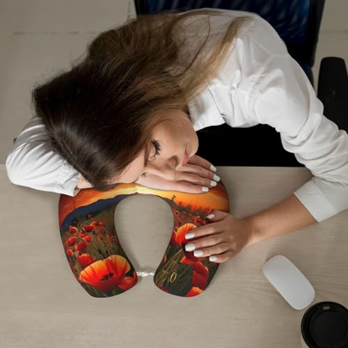 Almohada en U Espuma viscoelástica 30 cm x 25 cm Negra miniatura 7